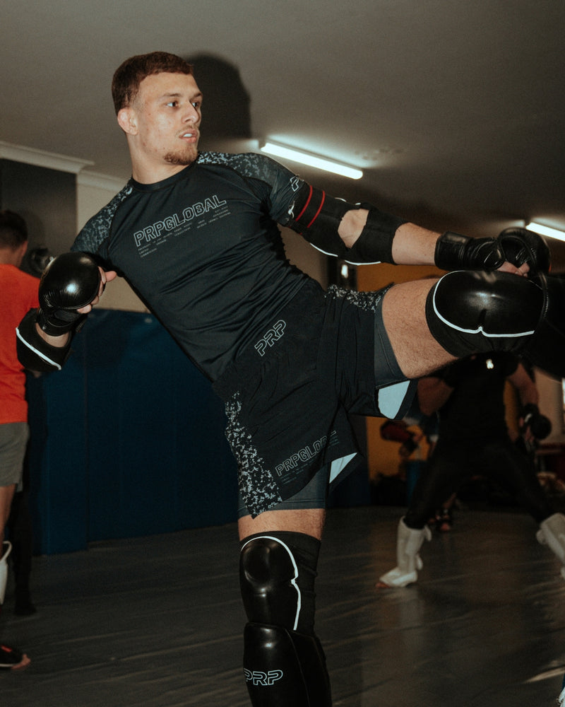 Charcoal Washed Shorts