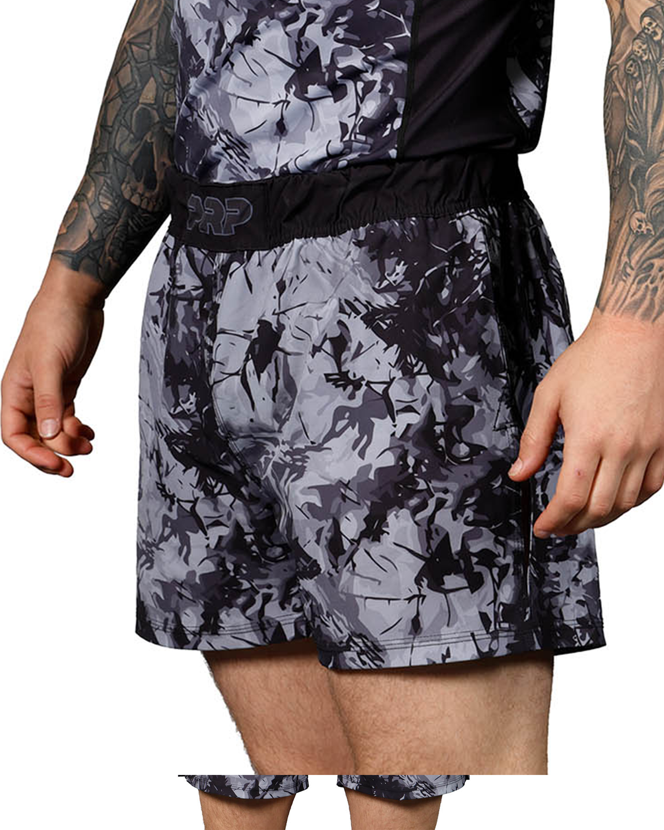 Mono Camo Shorts