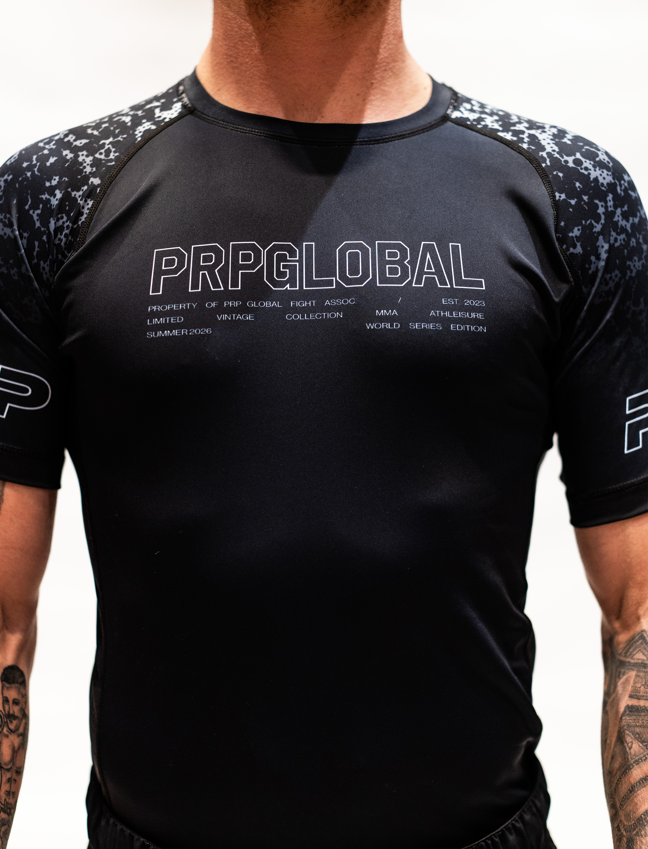 Rashguard Charcoal Washed
