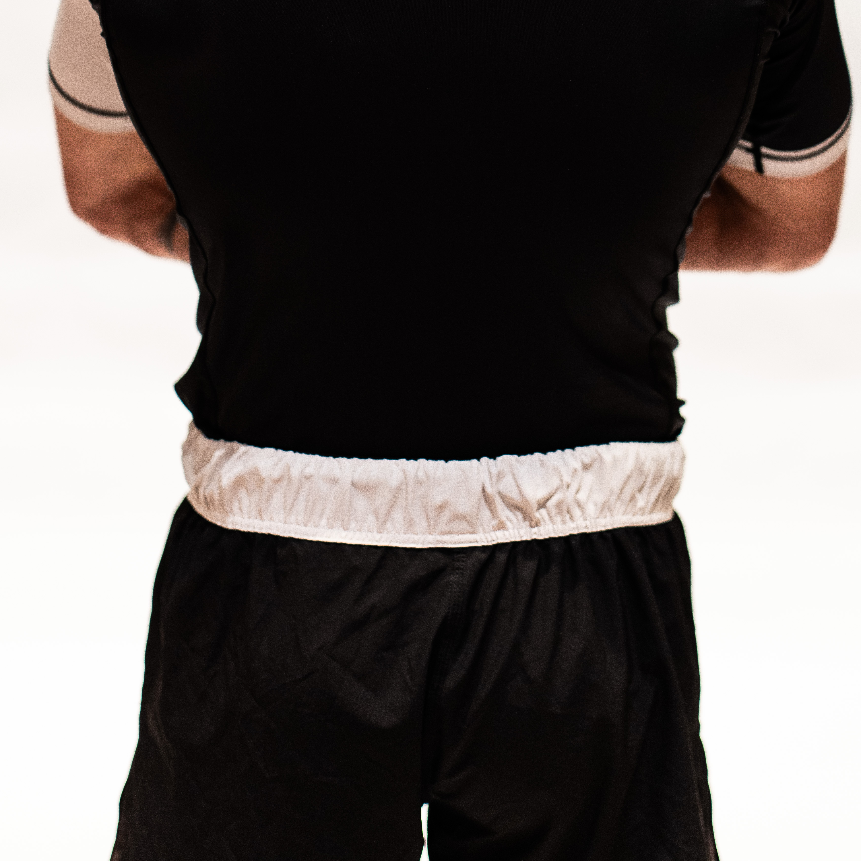 White Sleeve Shorts