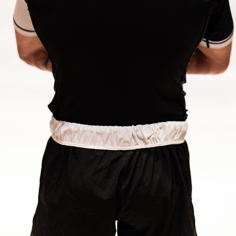 White Sleeve Shorts