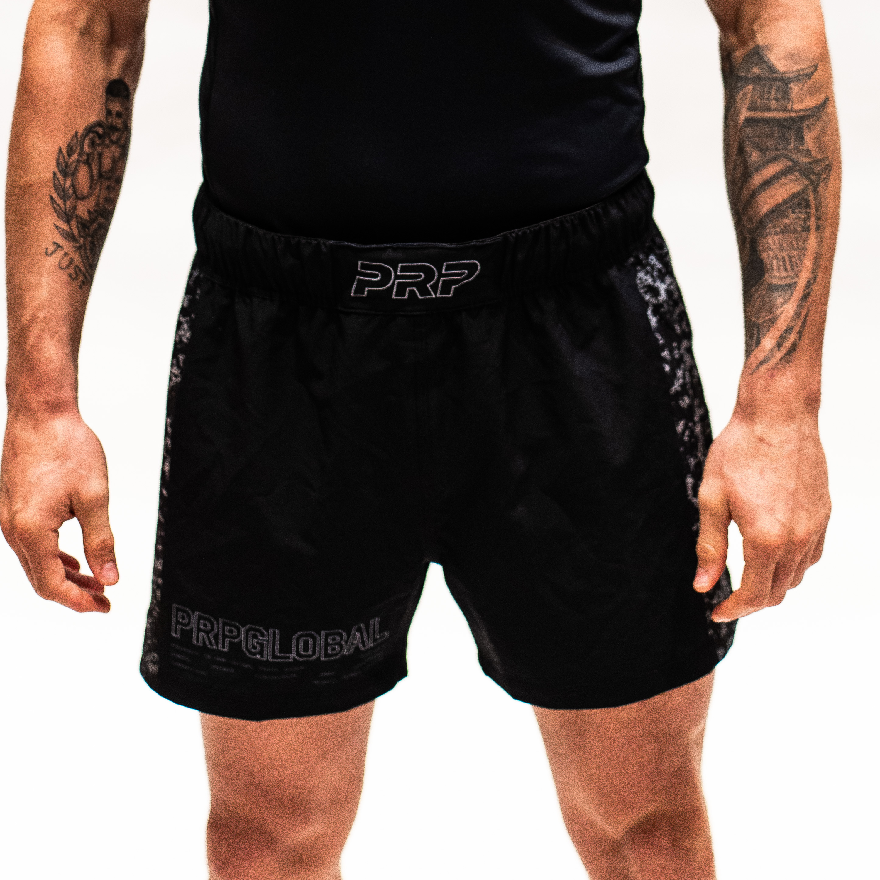Charcoal Washed Shorts