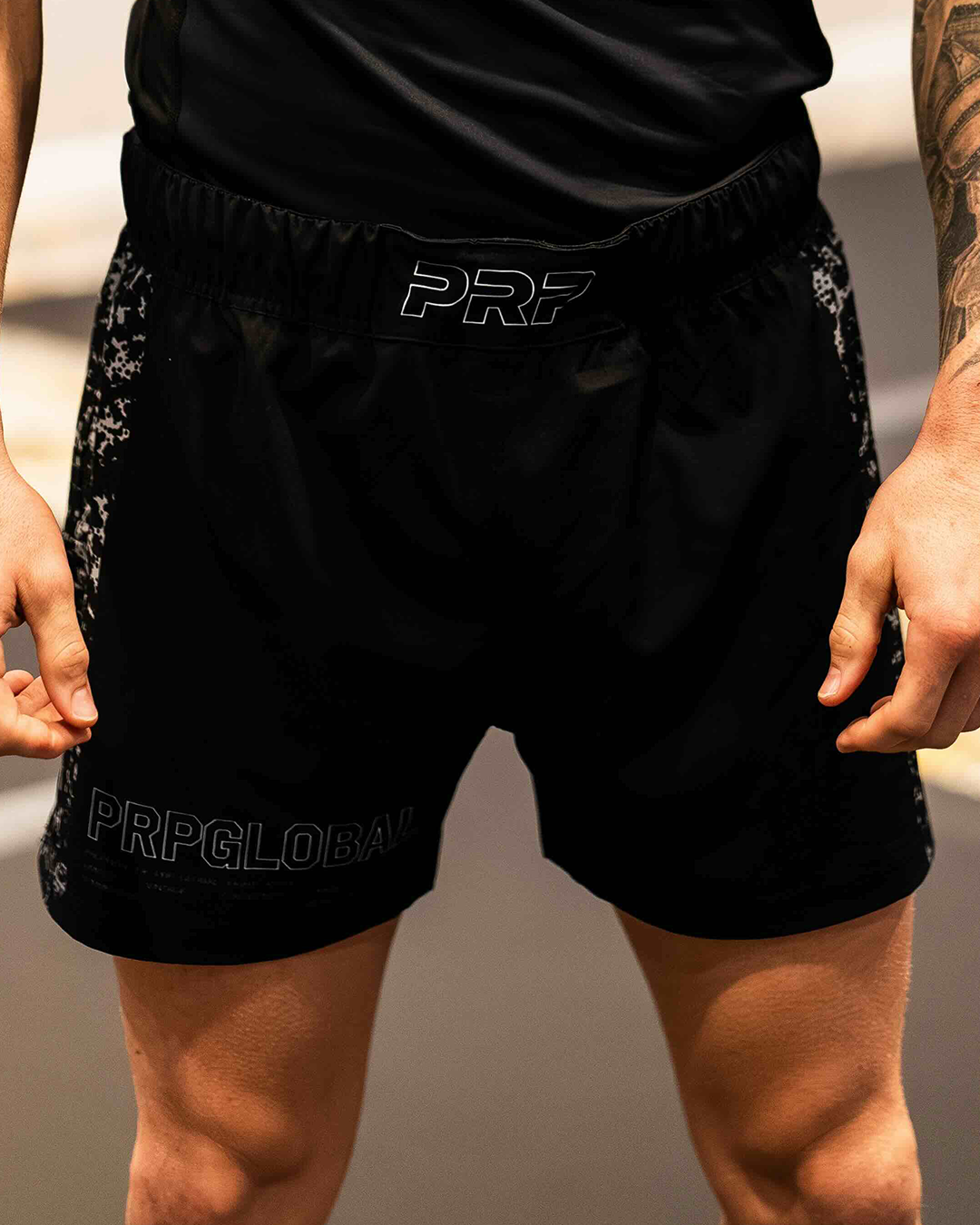 Charcoal Washed Shorts