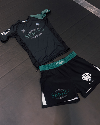Green Sleeve Shorts