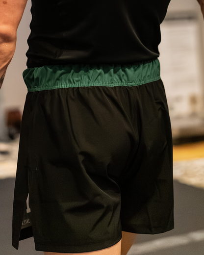 Green Sleeve Shorts