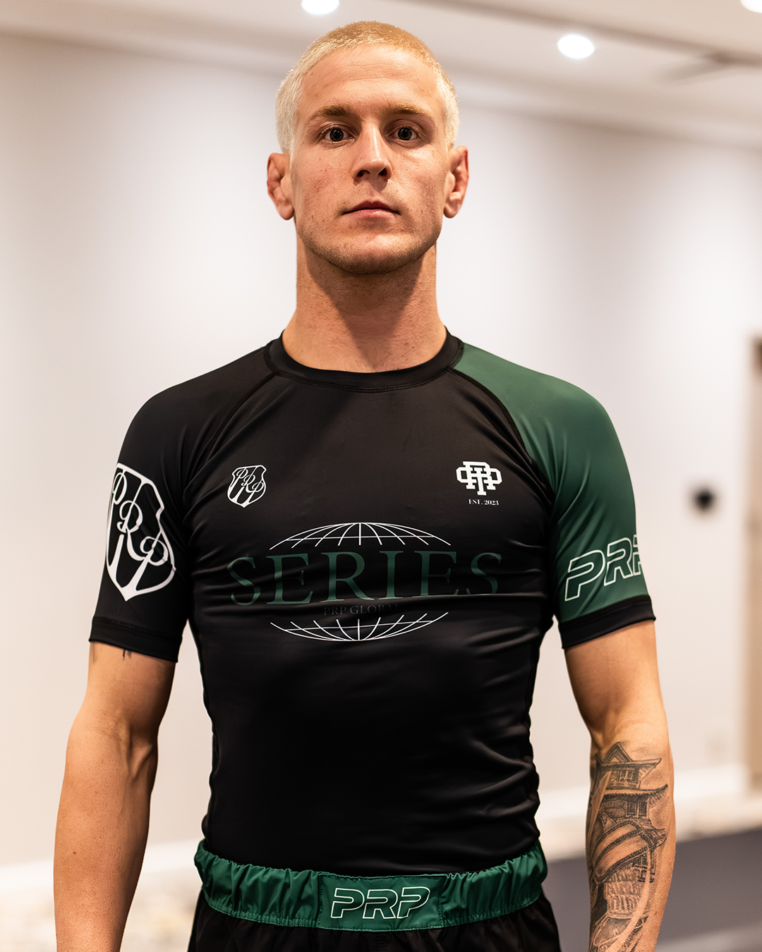 Rashguard Green Sleeve