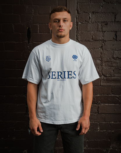 Series Cropped – White/Blue