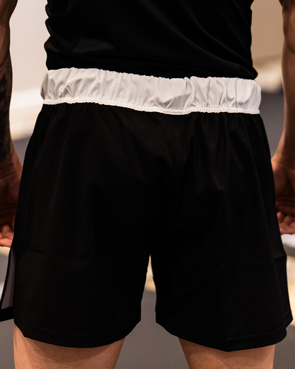 White Sleeve Shorts