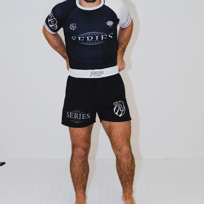 White Sleeve Shorts