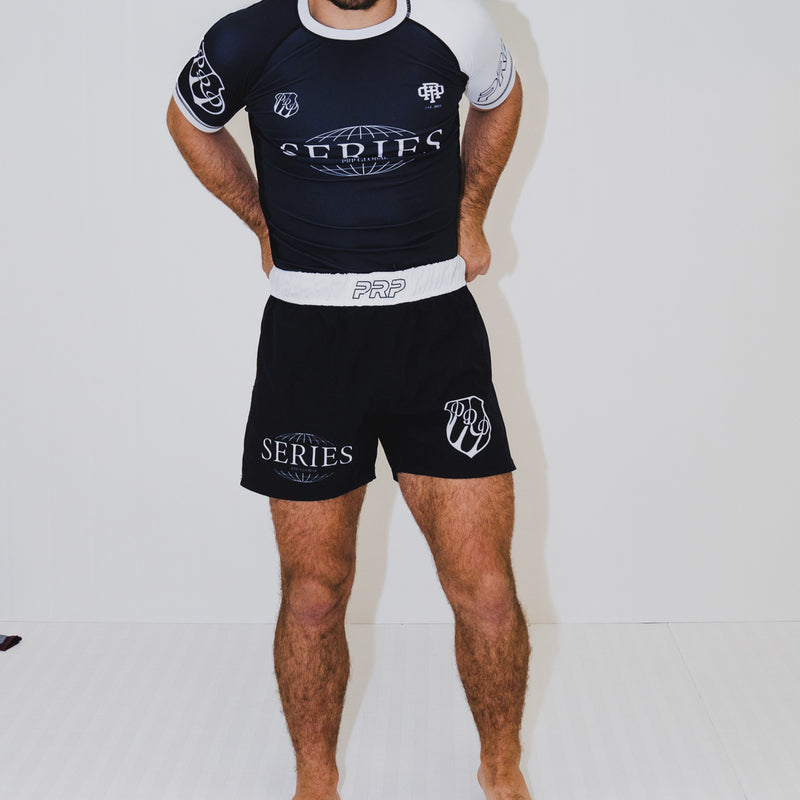 White Sleeve Shorts